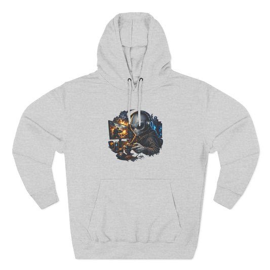 Astronaut Cat Hoodie — Space Explorer Graphic Pullover