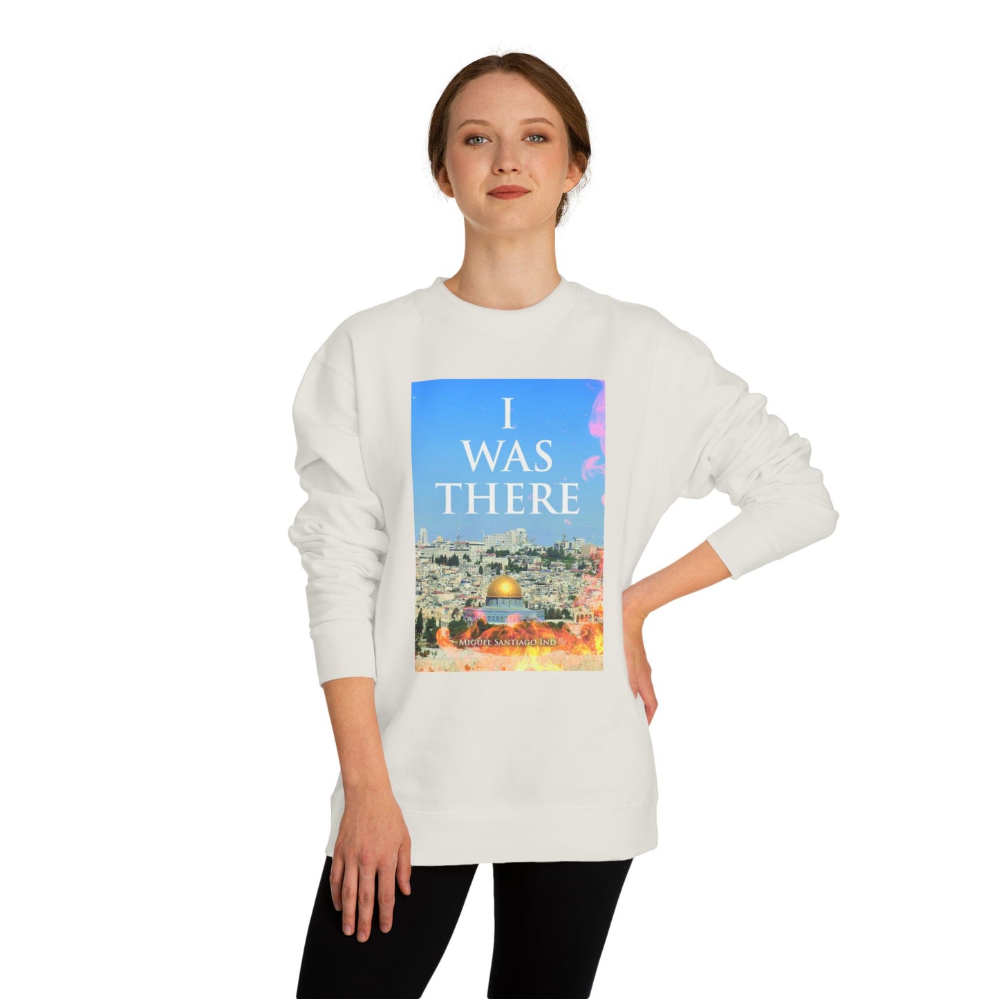 I Was There Jerusalem Sweatshirt — Photo Graphic Crewneck with QR Code