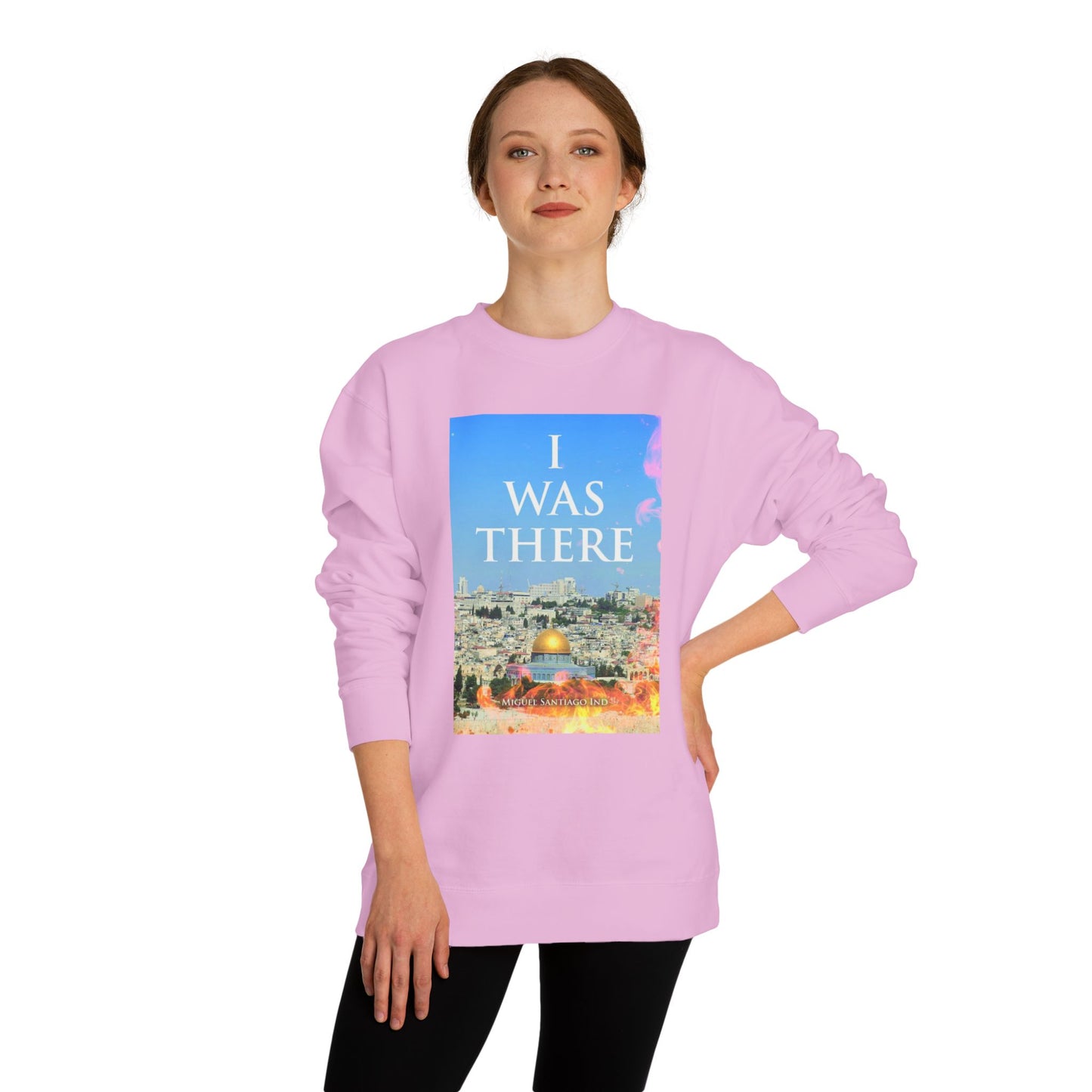 I Was There Jerusalem Sweatshirt — Photo Graphic Crewneck with QR Code