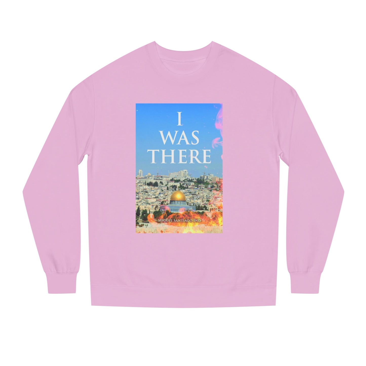 I Was There Jerusalem Sweatshirt — Photo Graphic Crewneck with QR Code