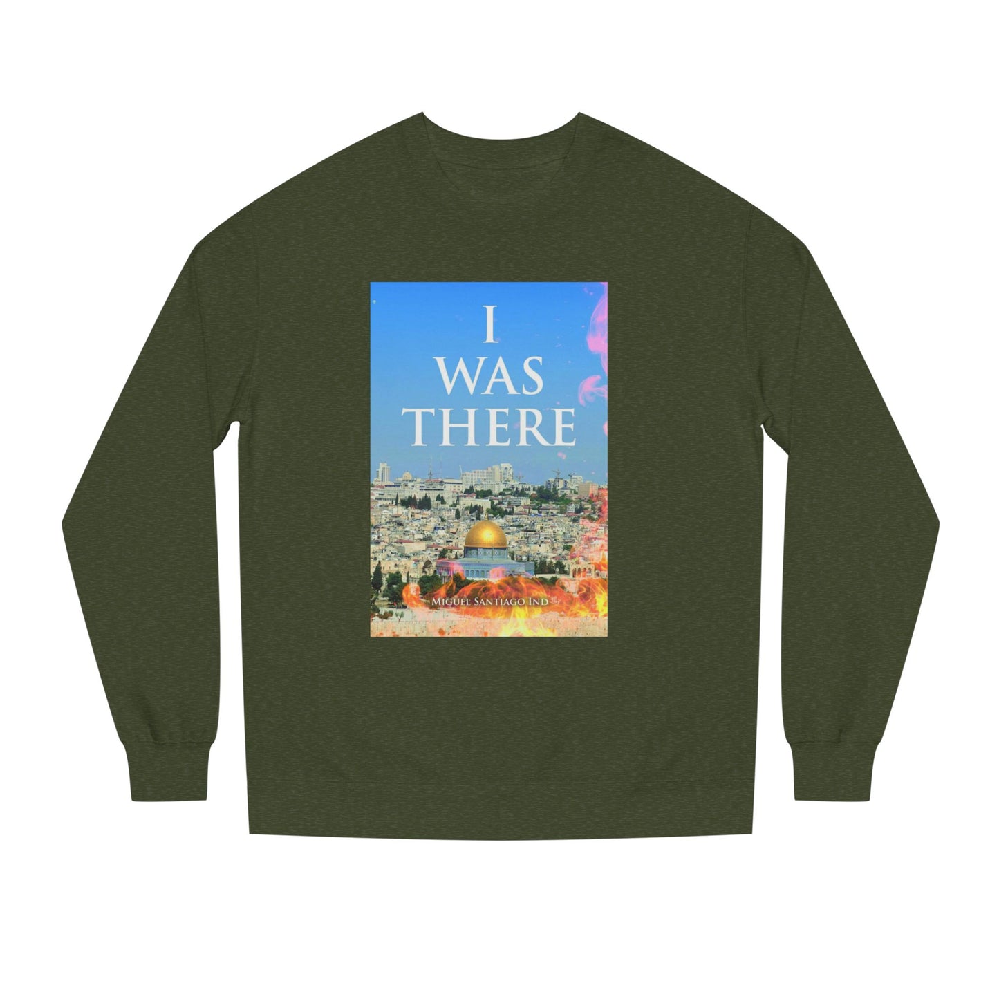 I Was There Jerusalem Sweatshirt — Photo Graphic Crewneck with QR Code