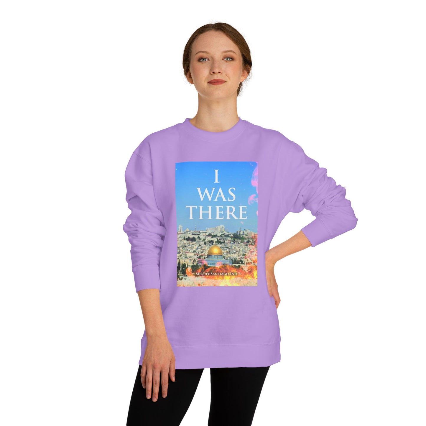 I Was There Jerusalem Sweatshirt — Photo Graphic Crewneck with QR Code