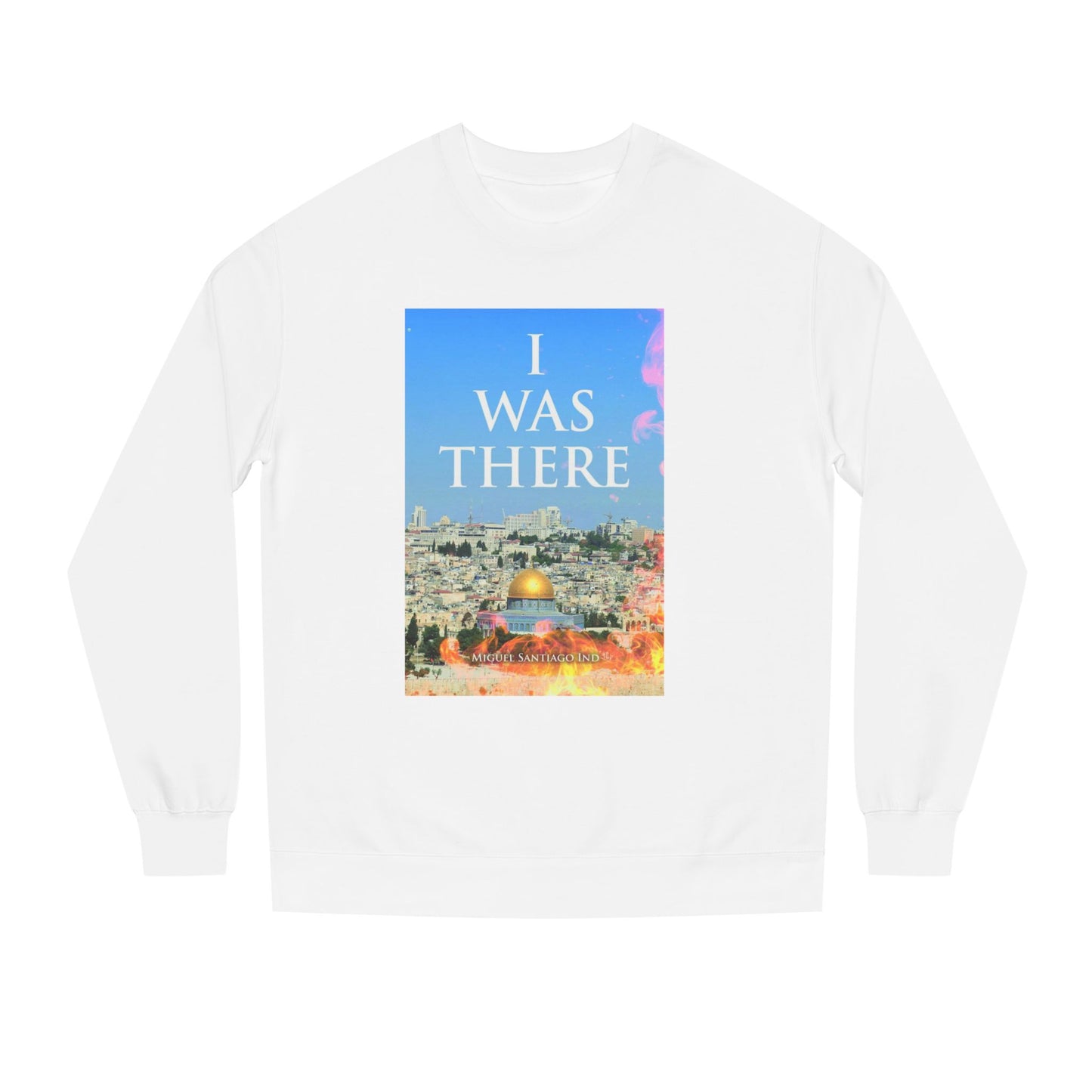 I Was There Jerusalem Sweatshirt — Photo Graphic Crewneck with QR Code