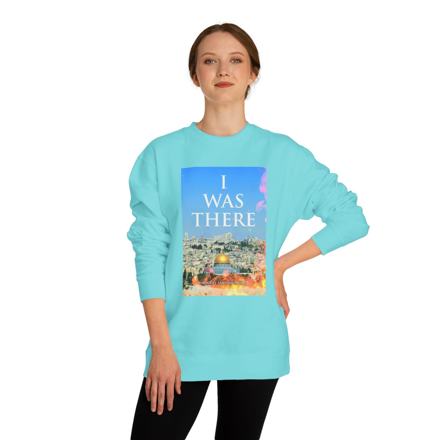I Was There Jerusalem Sweatshirt — Photo Graphic Crewneck with QR Code