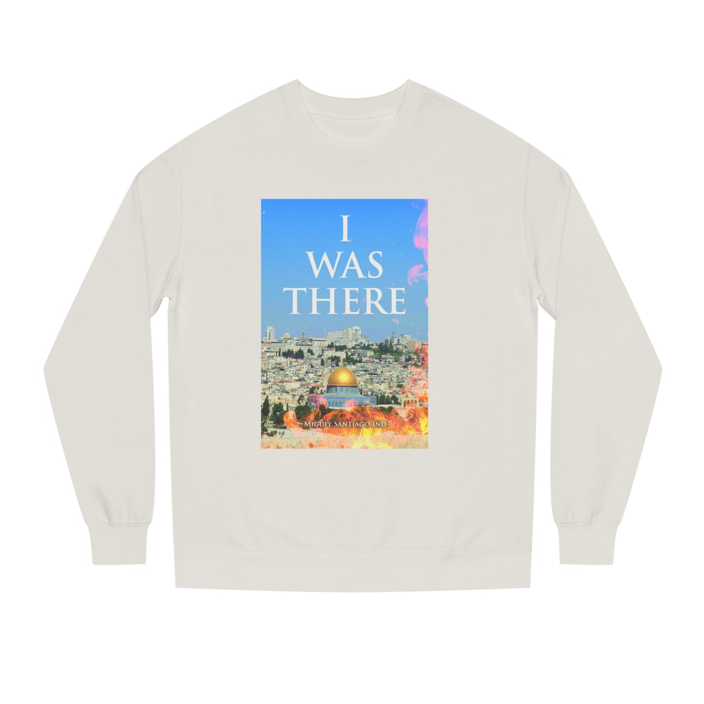 I Was There Jerusalem Sweatshirt — Photo Graphic Crewneck with QR Code