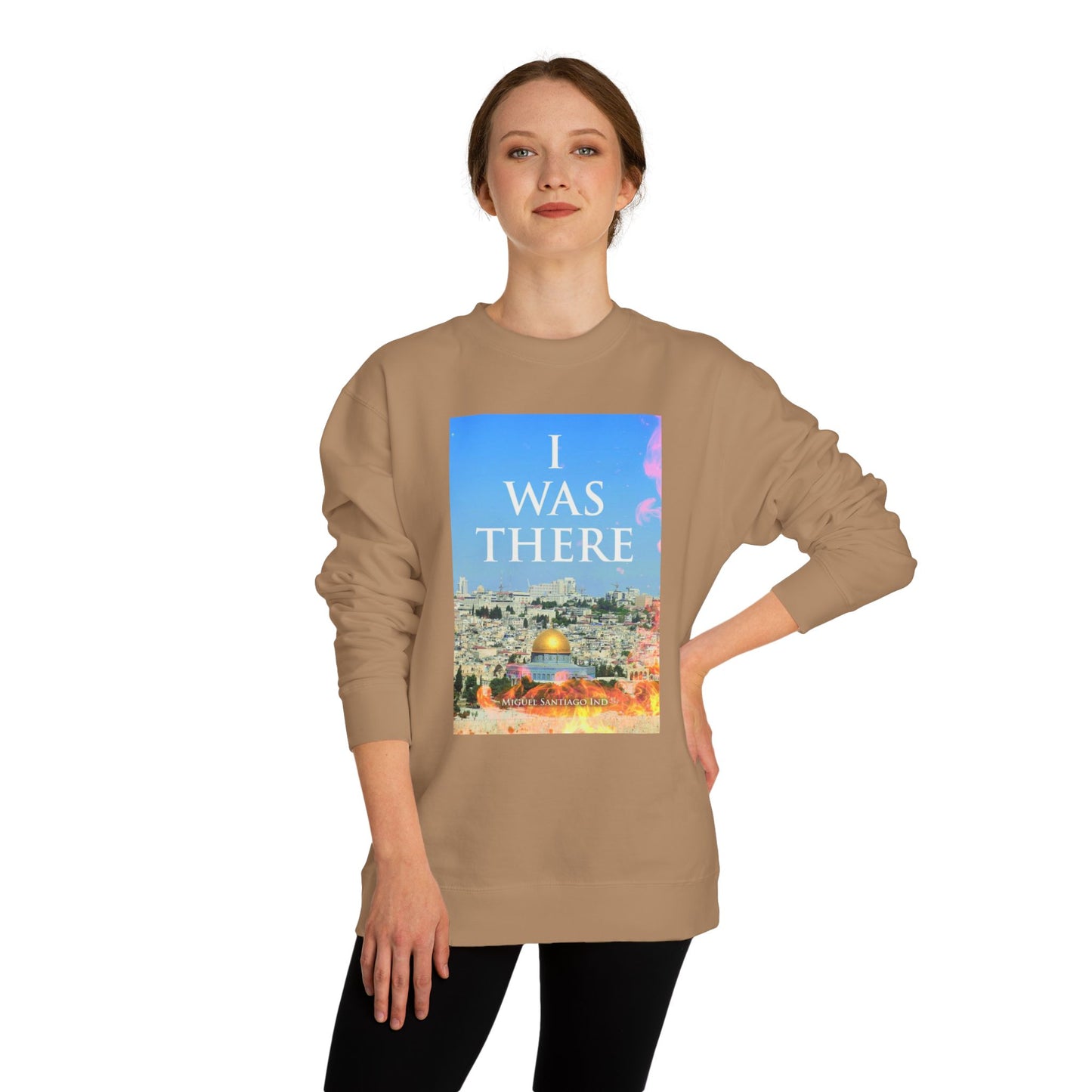 I Was There Jerusalem Sweatshirt — Photo Graphic Crewneck with QR Code