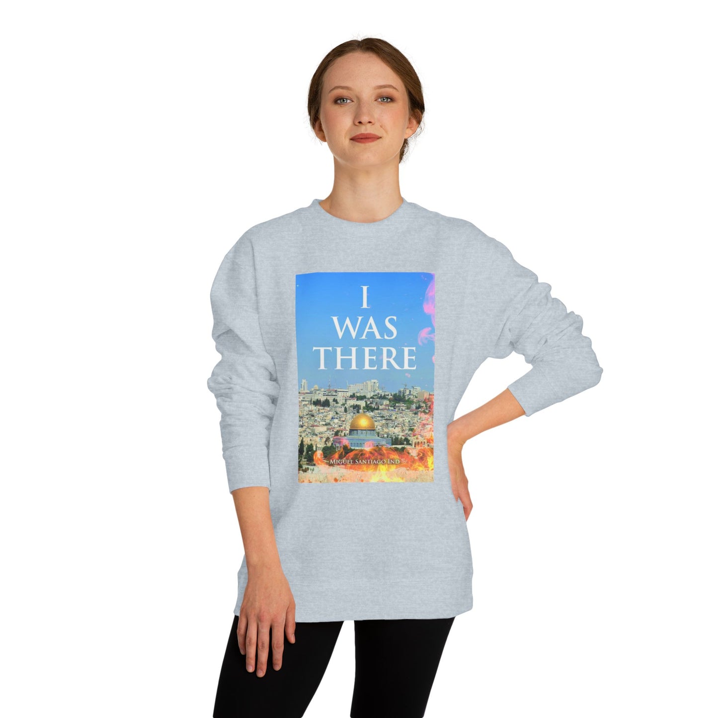 I Was There Jerusalem Sweatshirt — Photo Graphic Crewneck with QR Code