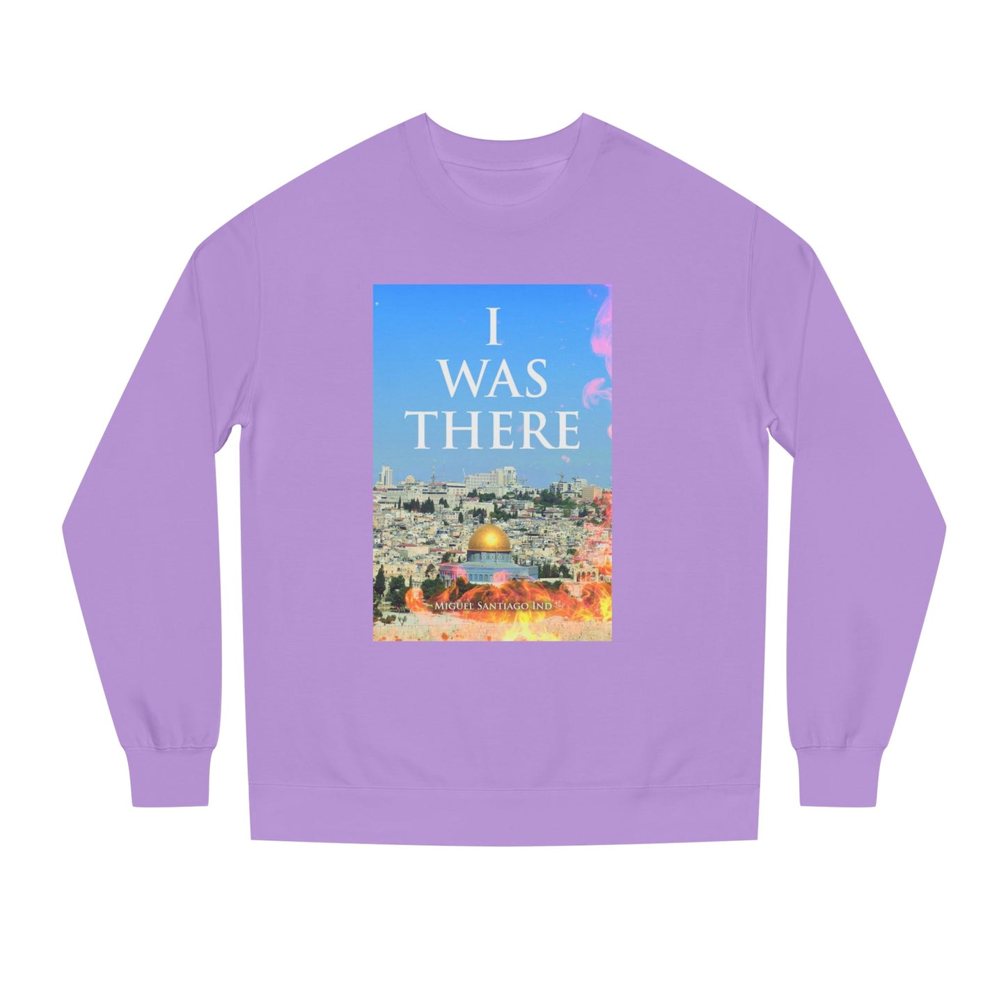 I Was There Jerusalem Sweatshirt — Photo Graphic Crewneck with QR Code