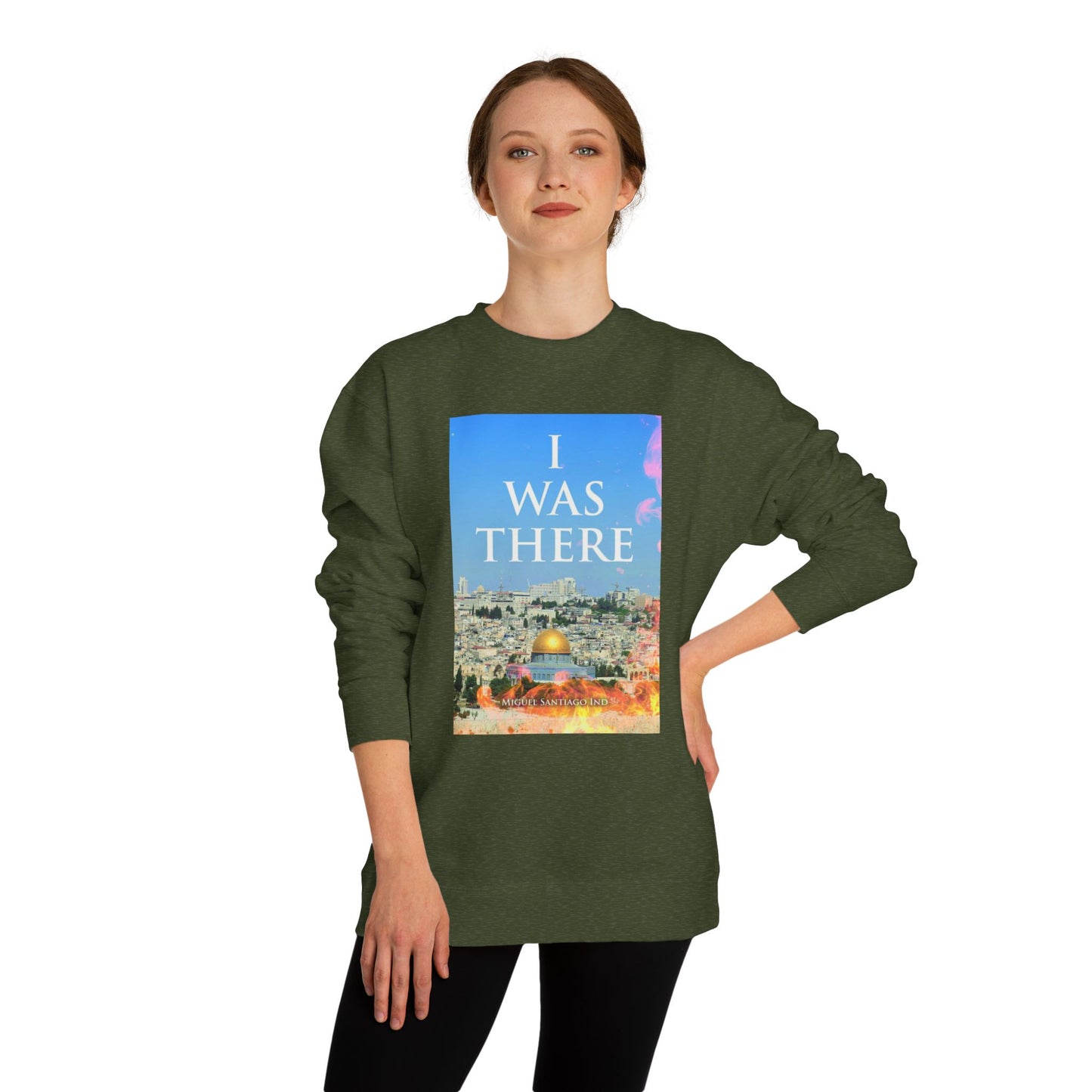 I Was There Jerusalem Sweatshirt — Photo Graphic Crewneck with QR Code