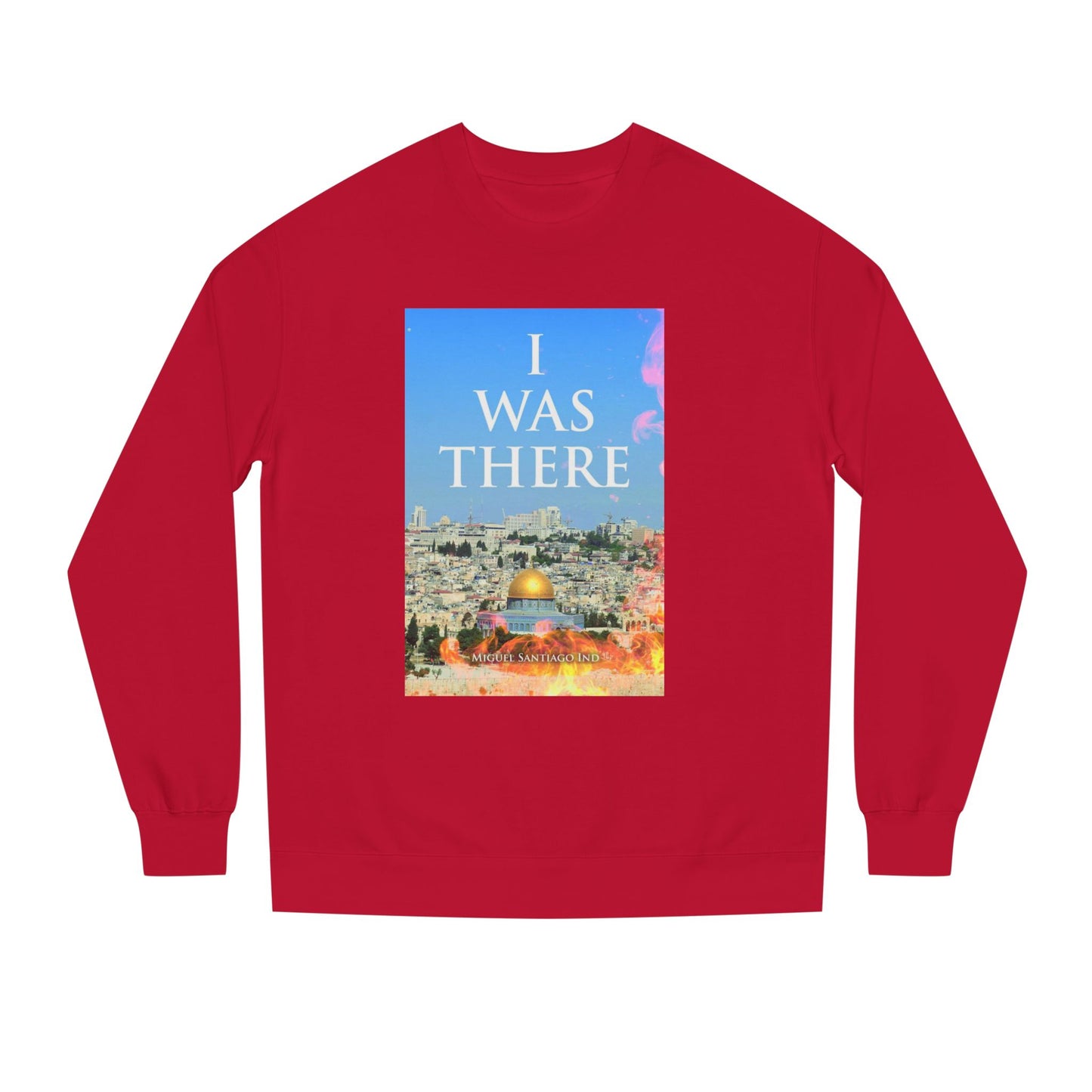 I Was There Jerusalem Sweatshirt — Photo Graphic Crewneck with QR Code