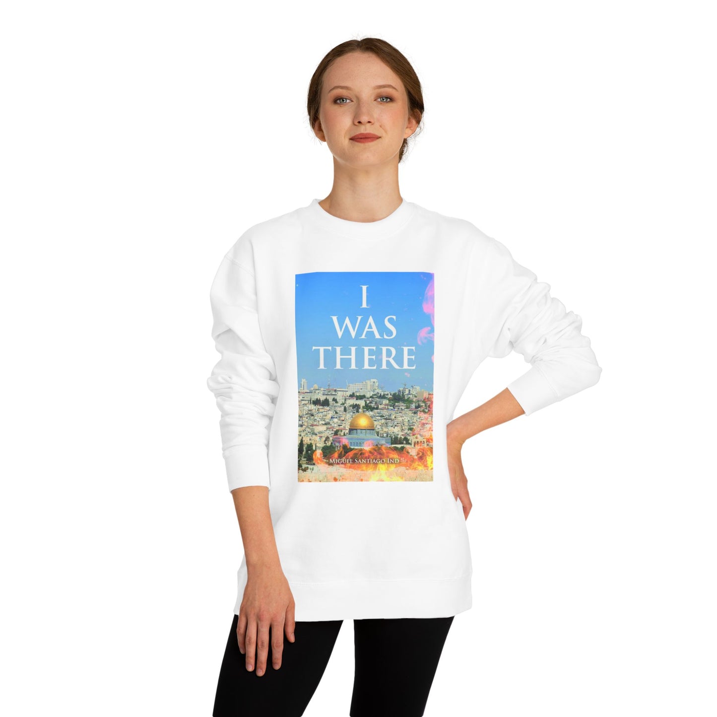 I Was There Jerusalem Sweatshirt — Photo Graphic Crewneck with QR Code