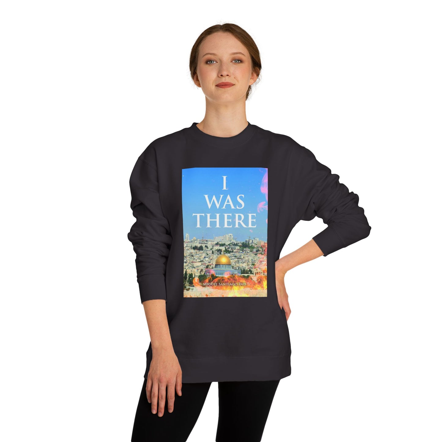 I Was There Jerusalem Sweatshirt — Photo Graphic Crewneck with QR Code